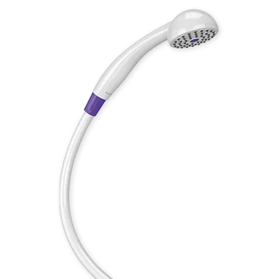 Ensemble de douche jetable - violet